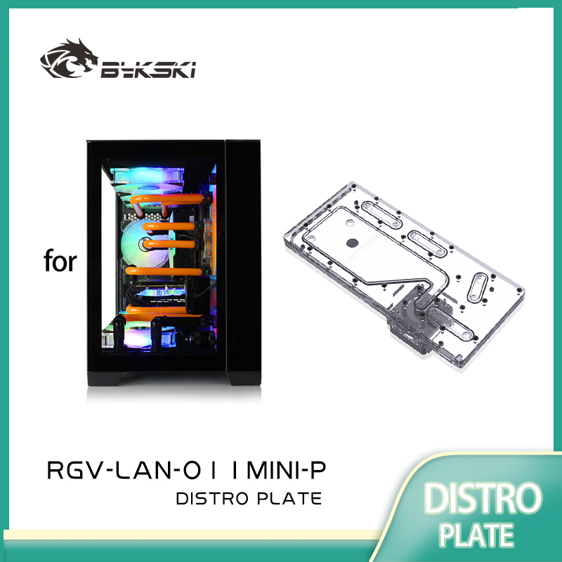 Distro Plate Ddc Pump Combo - Плата водяного охлаждения BYKSKI для LIANLI