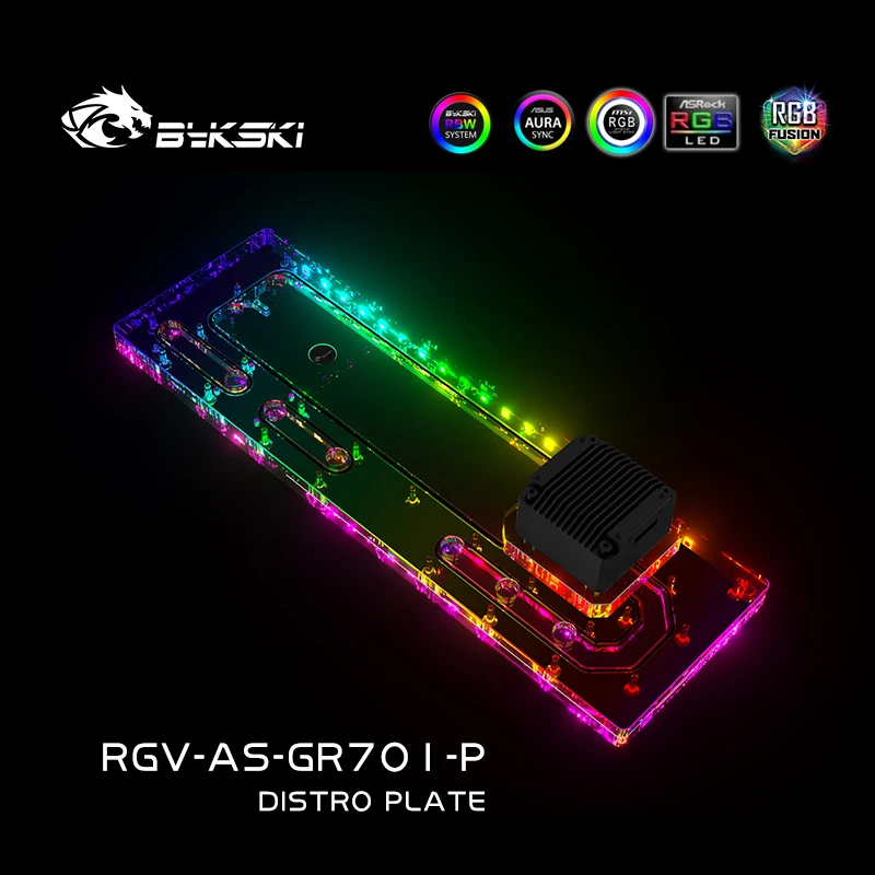 Distro Plate Ddc Pump Combo - BYKSKI Distro Plate акриловый резервуар для