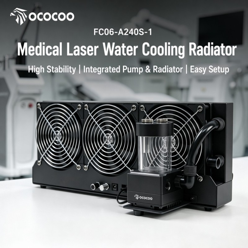 External Radiator Water Cooling Kit - Внешний водяной радиатор OCOCOO 360 мм