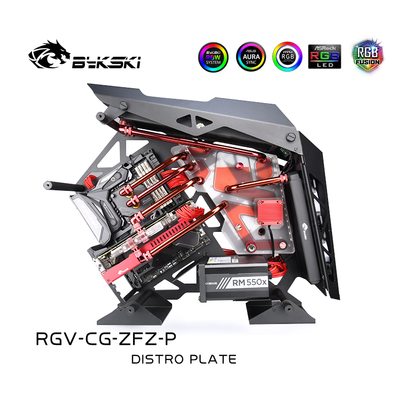 BYKSKI акриловая плата, решени – обзор и цена Distro Plate Ddc Pump Combo