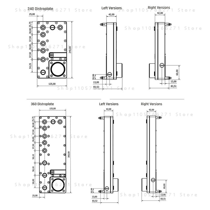 Распределительная пластина Alp – обзор и цена Integrated Pump Reservoir Distro Plate