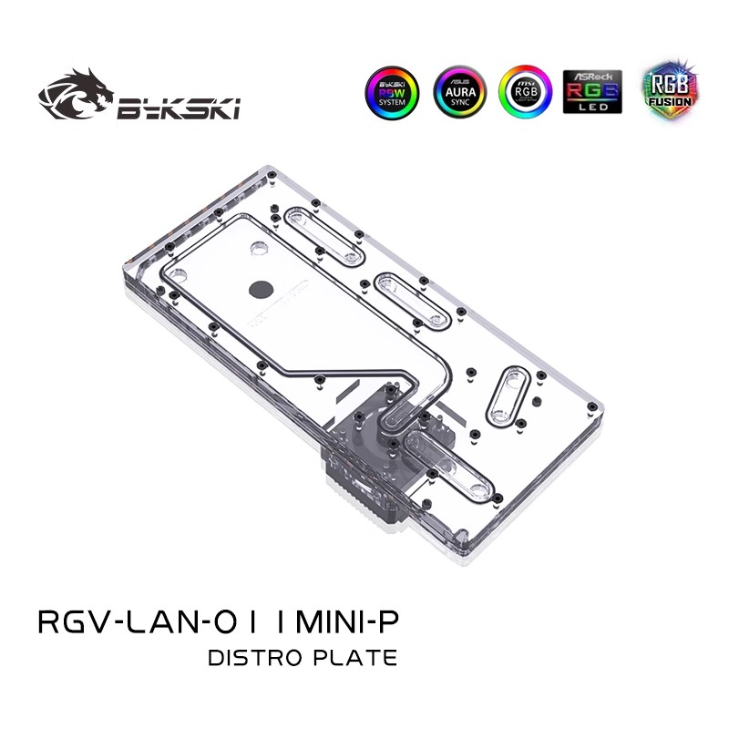BYKSKI RGV-LAN-O11MINI-P Систе – обзор и цена Distro Plate Ddc Pump Combo
