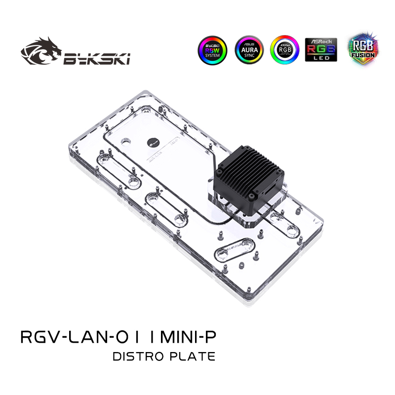 Плата водяного охлаждения BYKS – обзор и цена Distro Plate Ddc Pump Combo