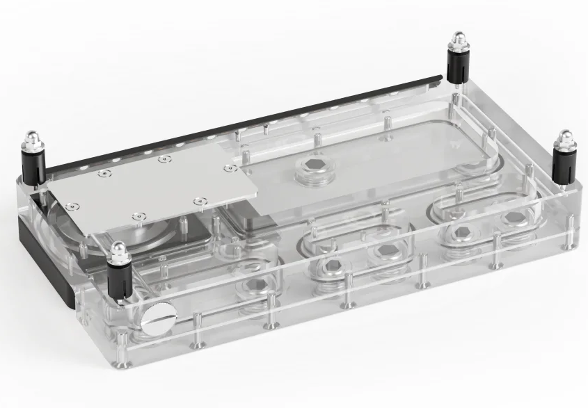 Alphacool Core Distro Plate 24 – обзор и цена Integrated Pump Reservoir Distro Plate