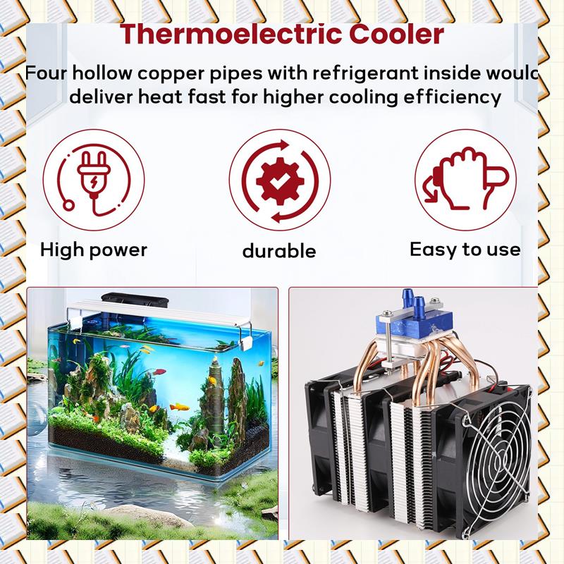 A14M 1 шт. термоэлектрический  – обзор и цена Chiller Water Cooling System Pc